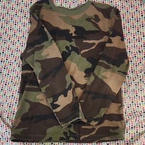 Boys Wonder Nation Green and Gray Shirt